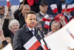 Rafał Trzaskowski w Szczecinie