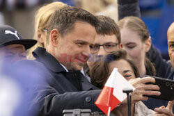 Rafał Trzaskowski w Szczecinie