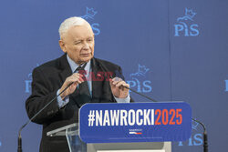 Jarosław Kaczyński w Wierzchosławicach