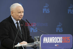 Jarosław Kaczyński w Wierzchosławicach