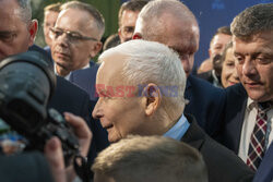 Jarosław Kaczyński w Wierzchosławicach