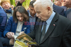 Jarosław Kaczyński w Wierzchosławicach