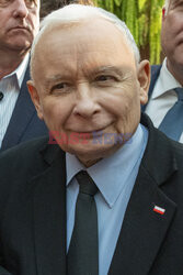 Jarosław Kaczyński w Wierzchosławicach