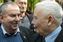 Jarosław Kaczyński w Wierzchosławicach