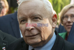Jarosław Kaczyński w Wierzchosławicach