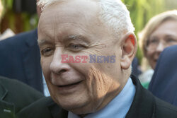 Jarosław Kaczyński w Wierzchosławicach
