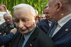 Jarosław Kaczyński w Wierzchosławicach