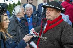 Jarosław Kaczyński w Wierzchosławicach