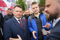 Sławomir Mentzen w Nowym Sączu