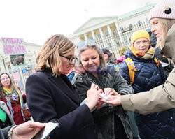 Magdalena Biejat solidarnie z AboTak