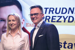 Finał kampanii Szymona Hołowni