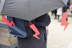 Demonstracja solidarnościowa z przychodnią aborcyjną Abotak