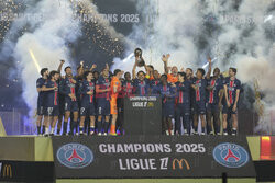 PSG świętuje Mistrzostwo Francji