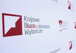 Konferencje prasowe PKW nt. przebiegu głosowania