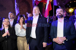 Wieczór wyborczy Adriana Zandberga