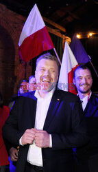 Wieczór wyborczy Adriana Zandberga