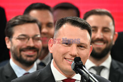 Wieczór wyborczy Sławomira Mentzena