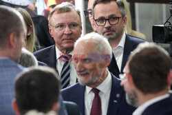 Wieczór wyborczy Karola Nawrockiego