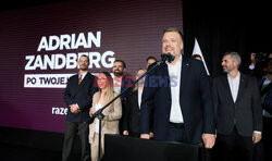 Wieczór wyborczy Adriana Zandberga