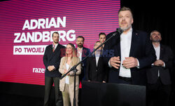 Wieczór wyborczy Adriana Zandberga