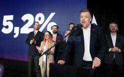 Wieczór wyborczy Adriana Zandberga