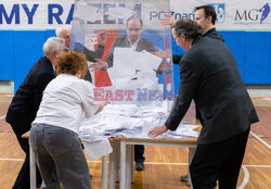 Wybory prezydenckie 2025 - liczenie glosów