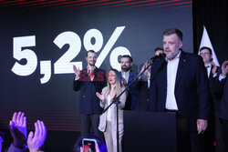 Wieczór wyborczy Adriana Zandberga