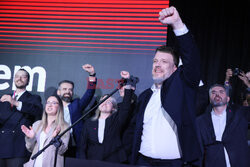 Wieczór wyborczy Adriana Zandberga