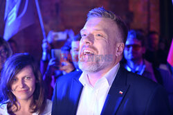 Wieczór wyborczy Adriana Zandberga