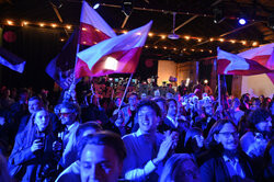 Wieczór wyborczy Adriana Zandberga