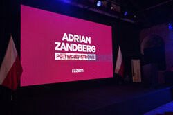 Wieczór wyborczy Adriana Zandberga