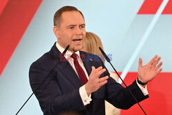 Wieczór wyborczy Karola Nawrockiego