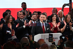 Wieczór wyborczy Sławomira Mentzena