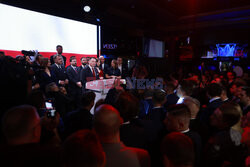 Wieczór wyborczy Sławomira Mentzena