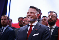 Wieczór wyborczy Sławomira Mentzena