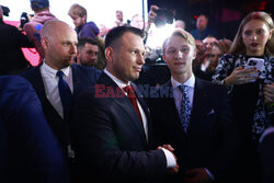 Wieczór wyborczy Sławomira Mentzena