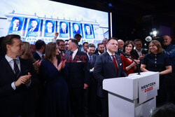 Wieczór wyborczy Sławomira Mentzena