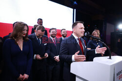 Wieczór wyborczy Sławomira Mentzena