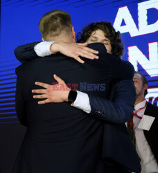 Wieczór wyborczy Adriana Zandberga