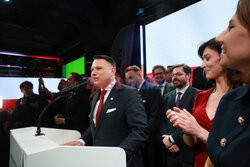 Wieczór wyborczy Sławomira Mentzena