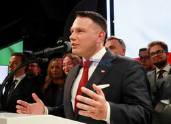 Wieczór wyborczy Sławomira Mentzena