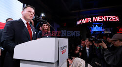Wieczór wyborczy Sławomira Mentzena