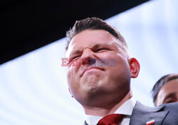 Wieczór wyborczy Sławomira Mentzena