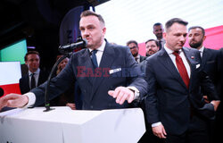 Wieczór wyborczy Sławomira Mentzena