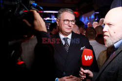 Wieczór wyborczy Sławomira Mentzena