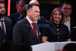 Wieczór wyborczy Sławomira Mentzena