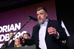 Wieczór wyborczy Adriana Zandberga