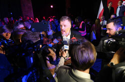 Wieczór wyborczy Adriana Zandberga