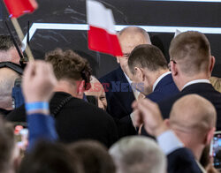 Wieczór wyborczy Karola Nawrockiego