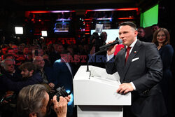 Wieczór wyborczy Sławomira Mentzena